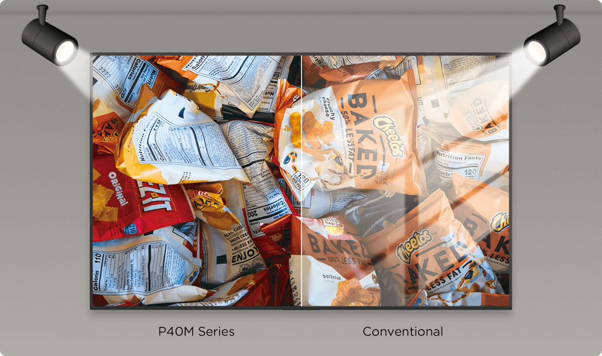 Excellent visibility and clarity