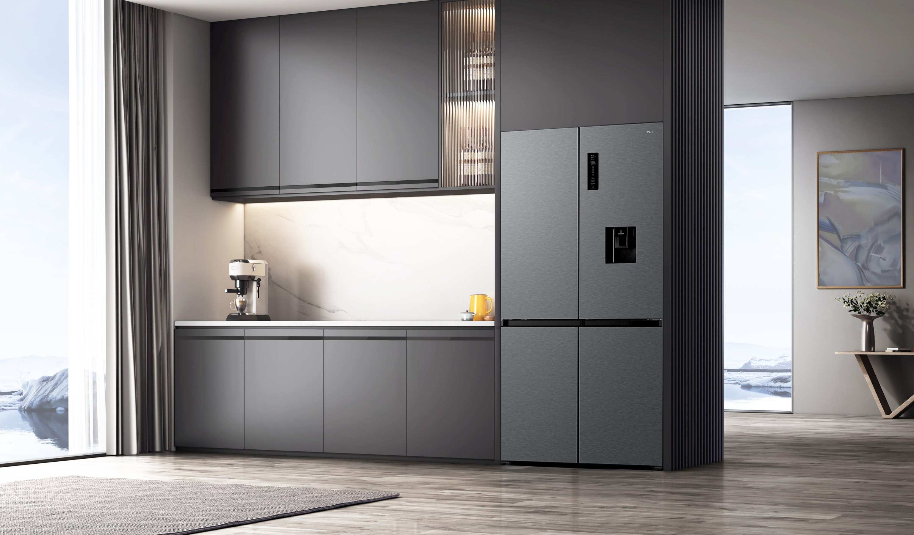 TCL C521CDD-Free Built-in Refrigerator lifestyle