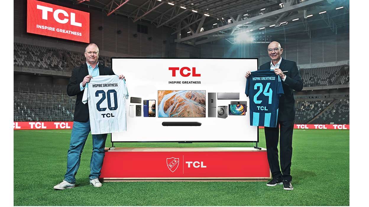 TCL with Swedish Djurgården Football Club