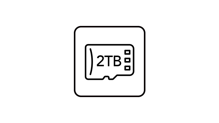 microSD card support