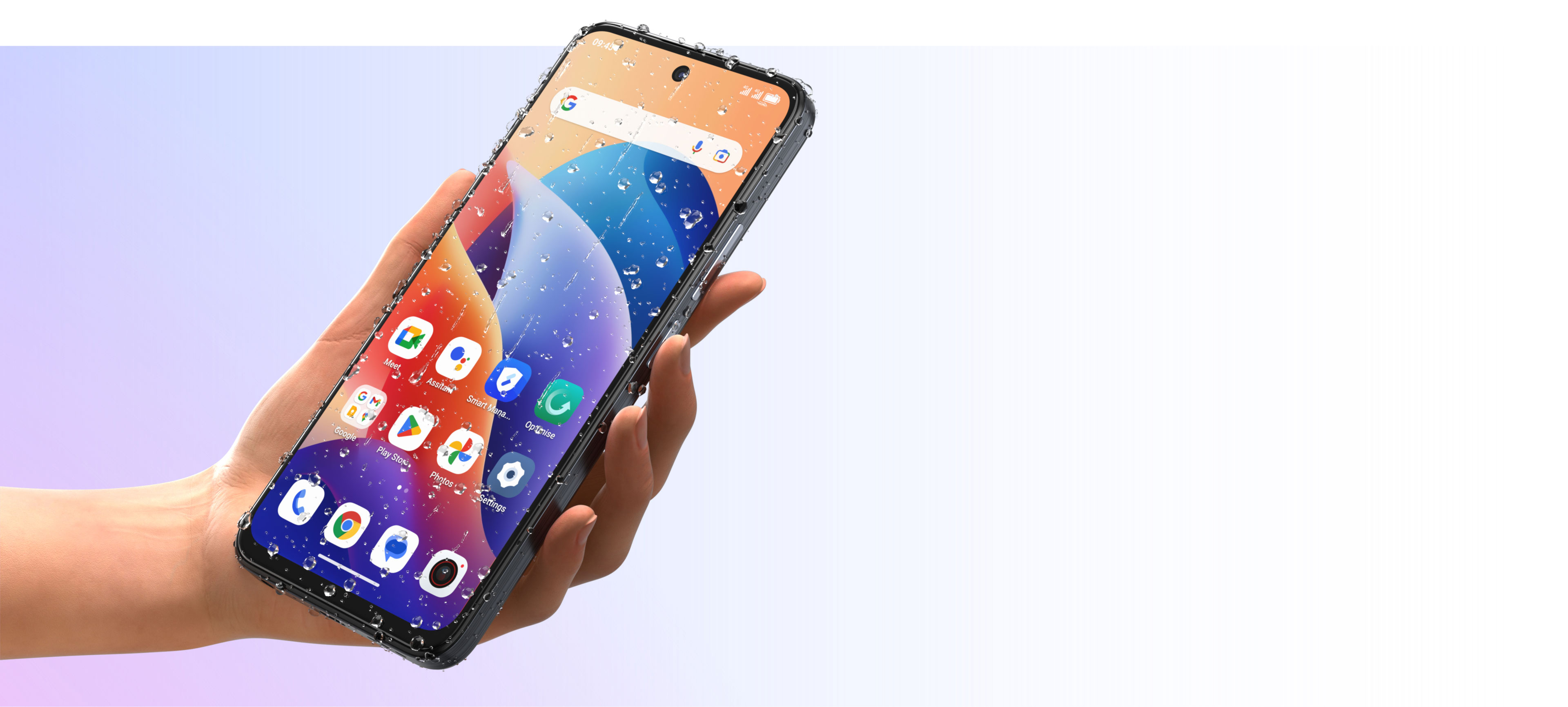 TCL 60 SE Enhanced IP54 durability