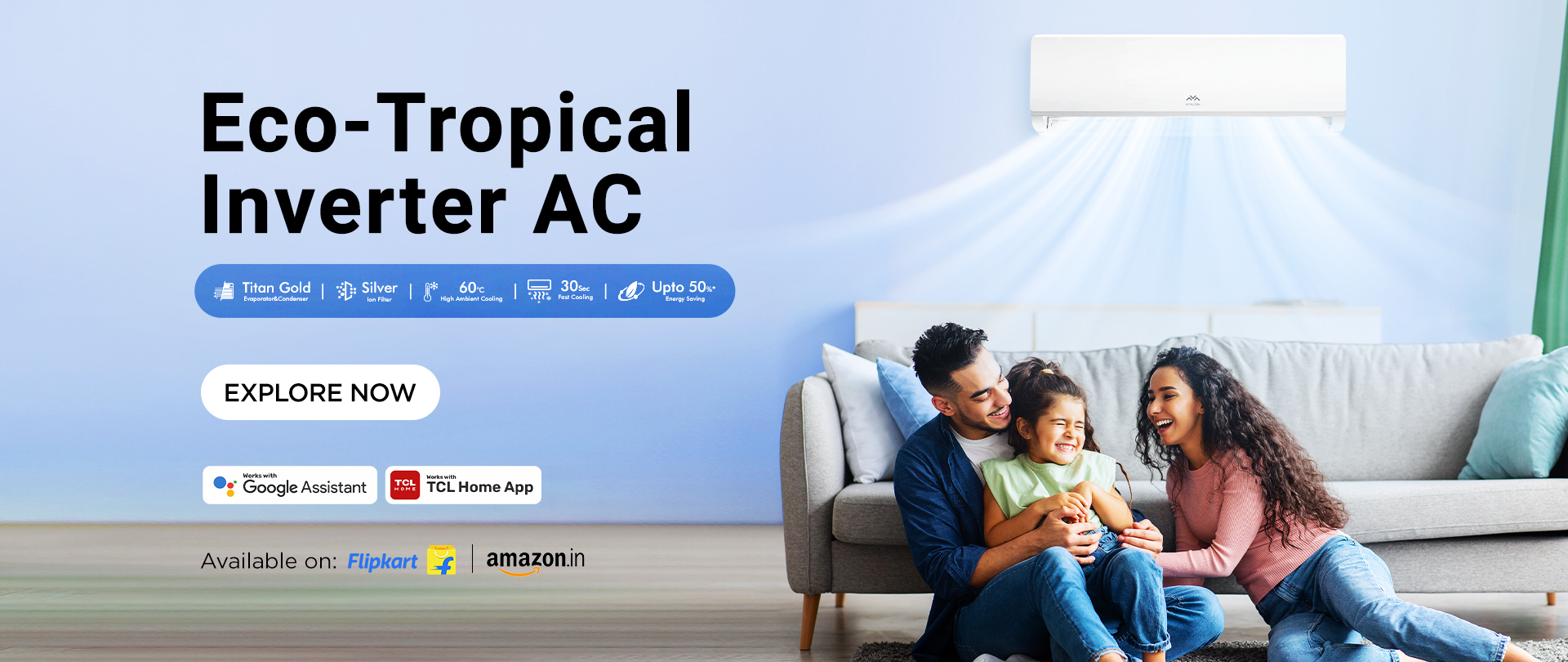 iFFALCON Eco-Tropical Inverter AC