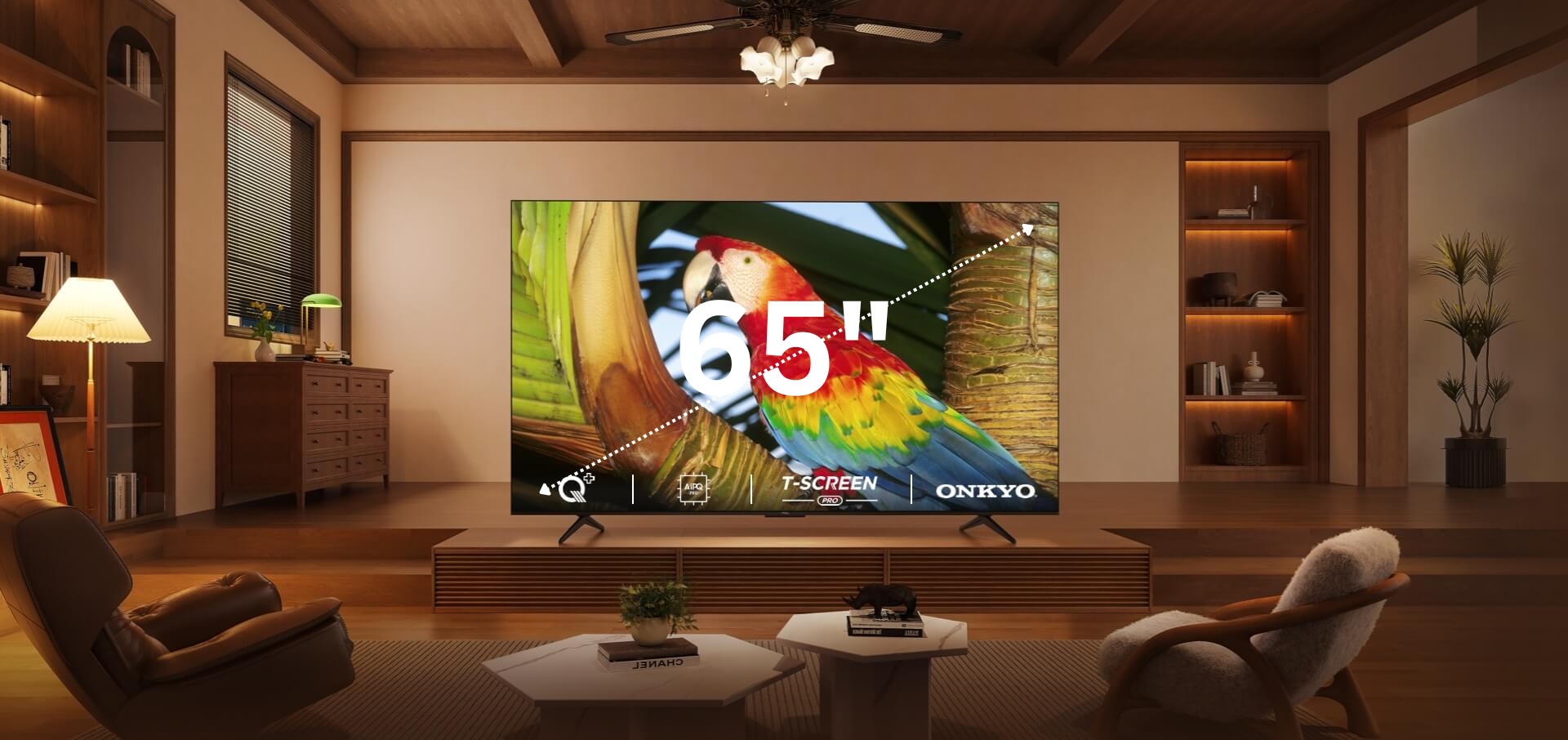 65インチ！　TCL 65X10 引越して部屋のサイズに合わなくて。 QLED” の表現力が圧巻！ TCL「65X10」は唯一無二の4K/HDR液晶テレビだ