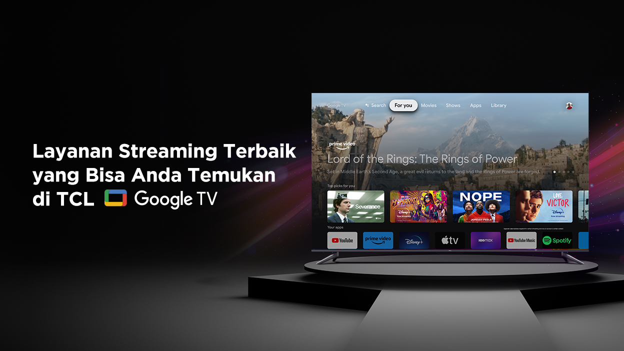 Layanan Streaming Terbaik yang Bisa Anda Temukan di TCL Google TV