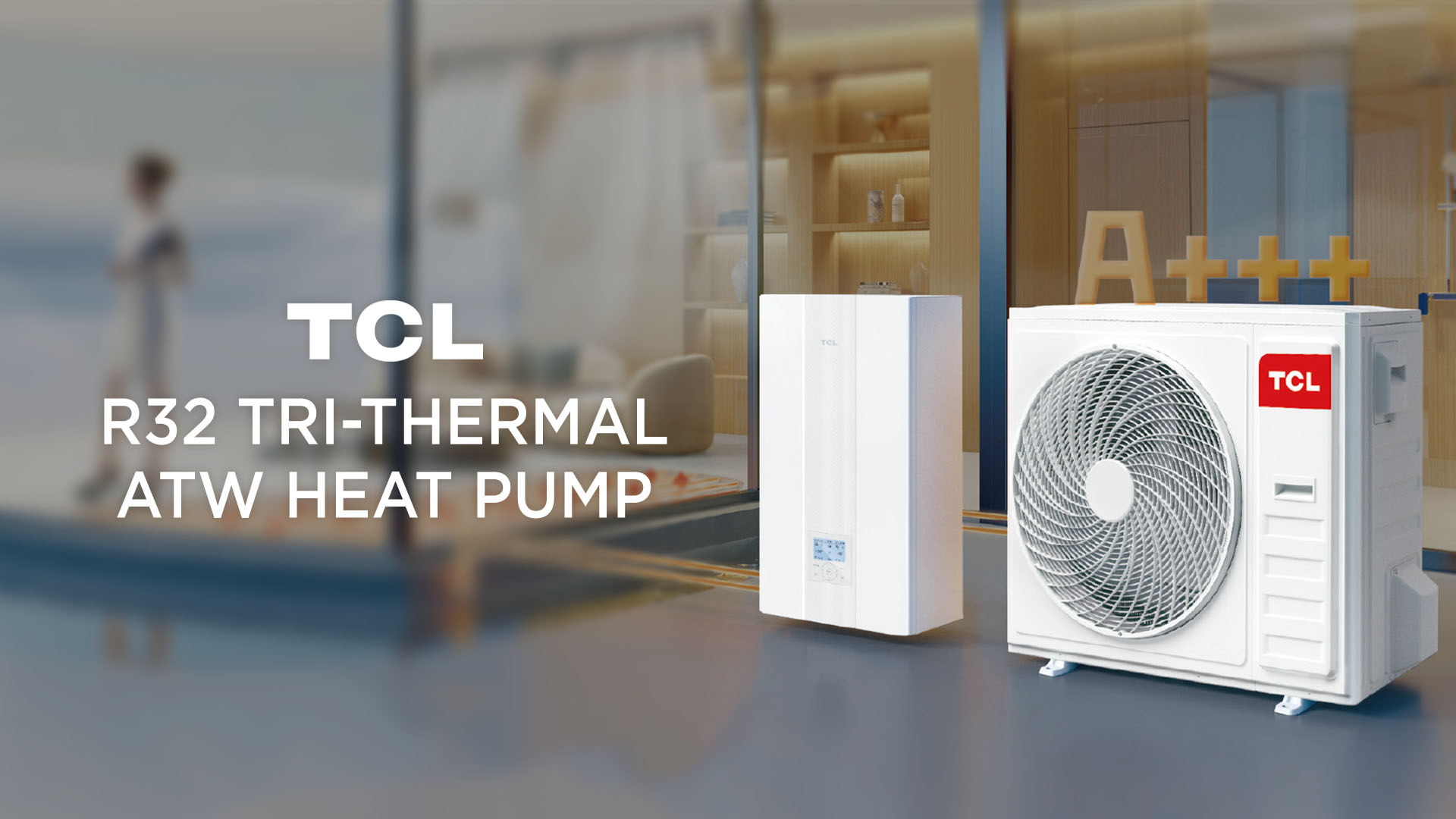 R32 Tri-thermal Atw Heat Pump
