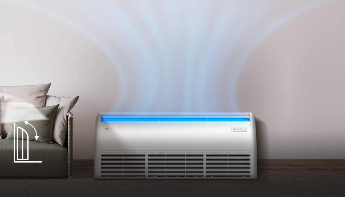 TCL Serie UNITARY Montaje en techo y suelo