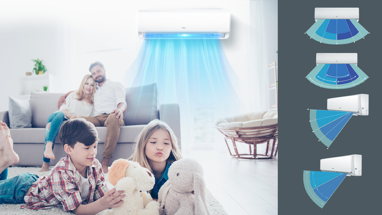 TCL Ultra-Inverter Air Conditioner Provides 4 Way Air Flow
