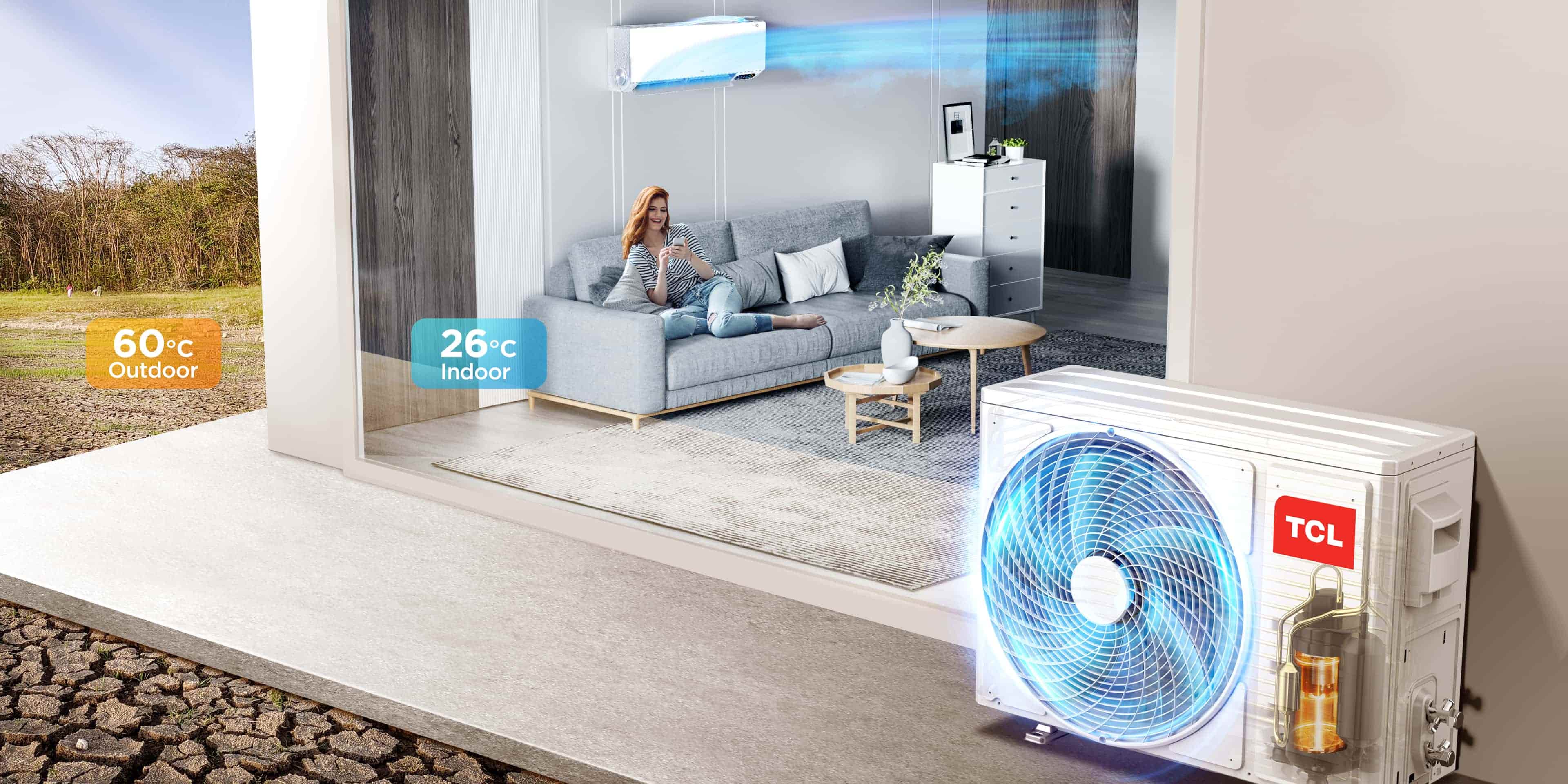 Stabilne chłodzenie przy ekstremalnie wysokiej temperaturze 60℃