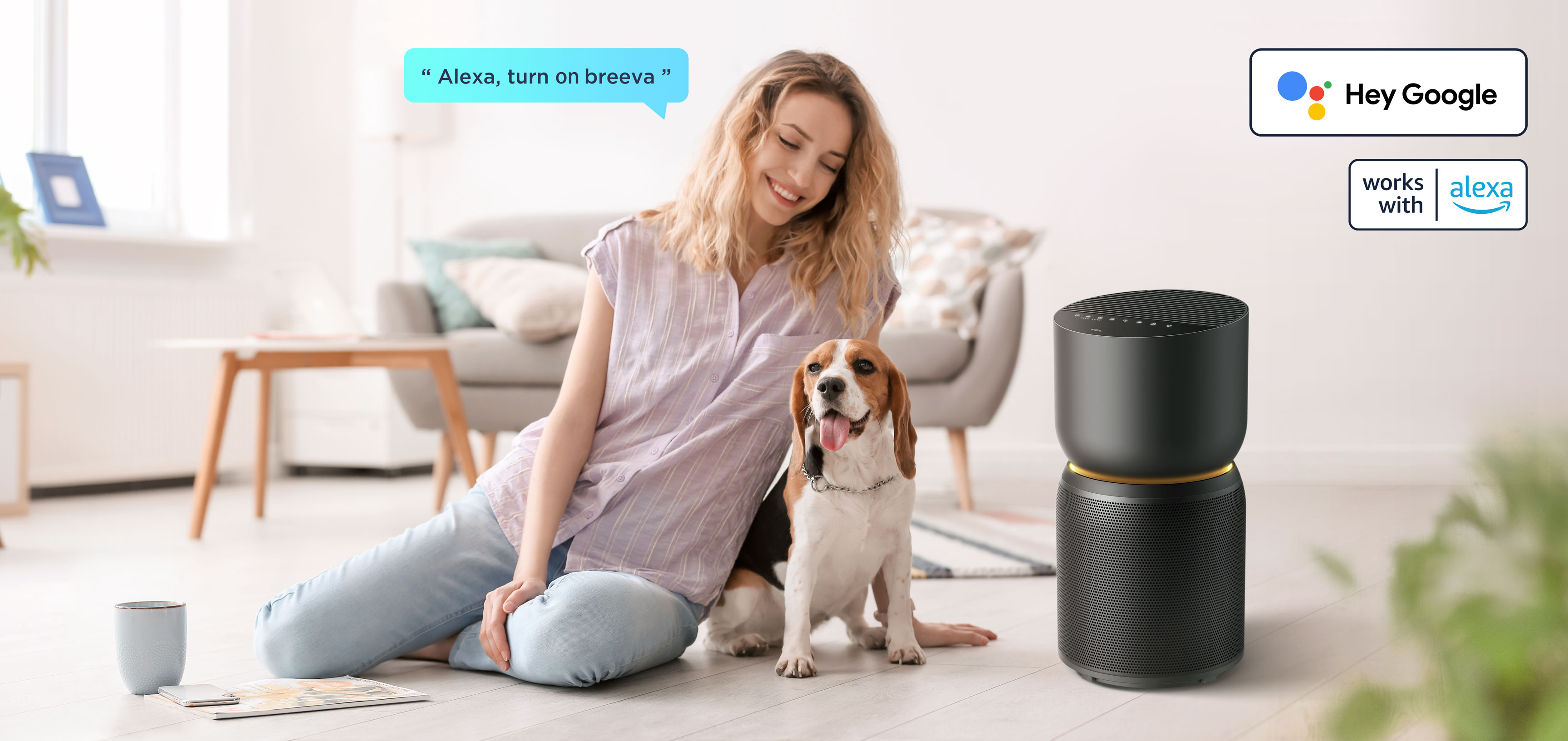 TCL  air-purifier voice control