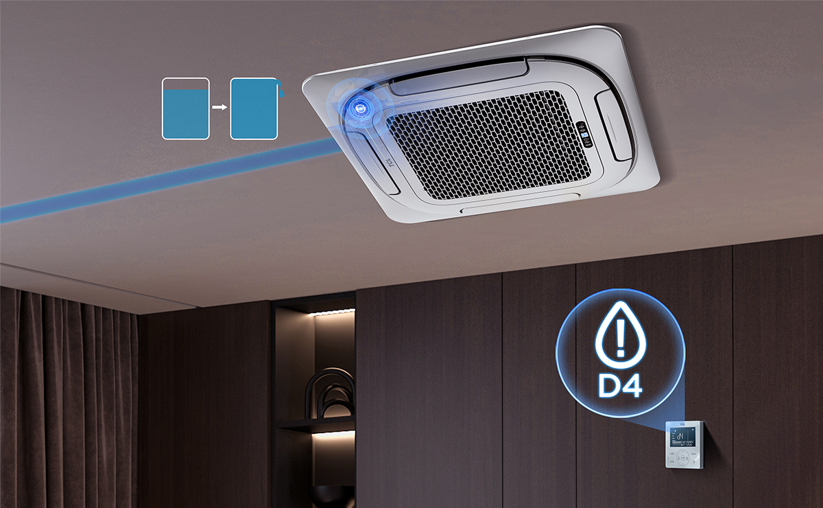TCL 360° Air Outlet Cassette Water-Full Protection