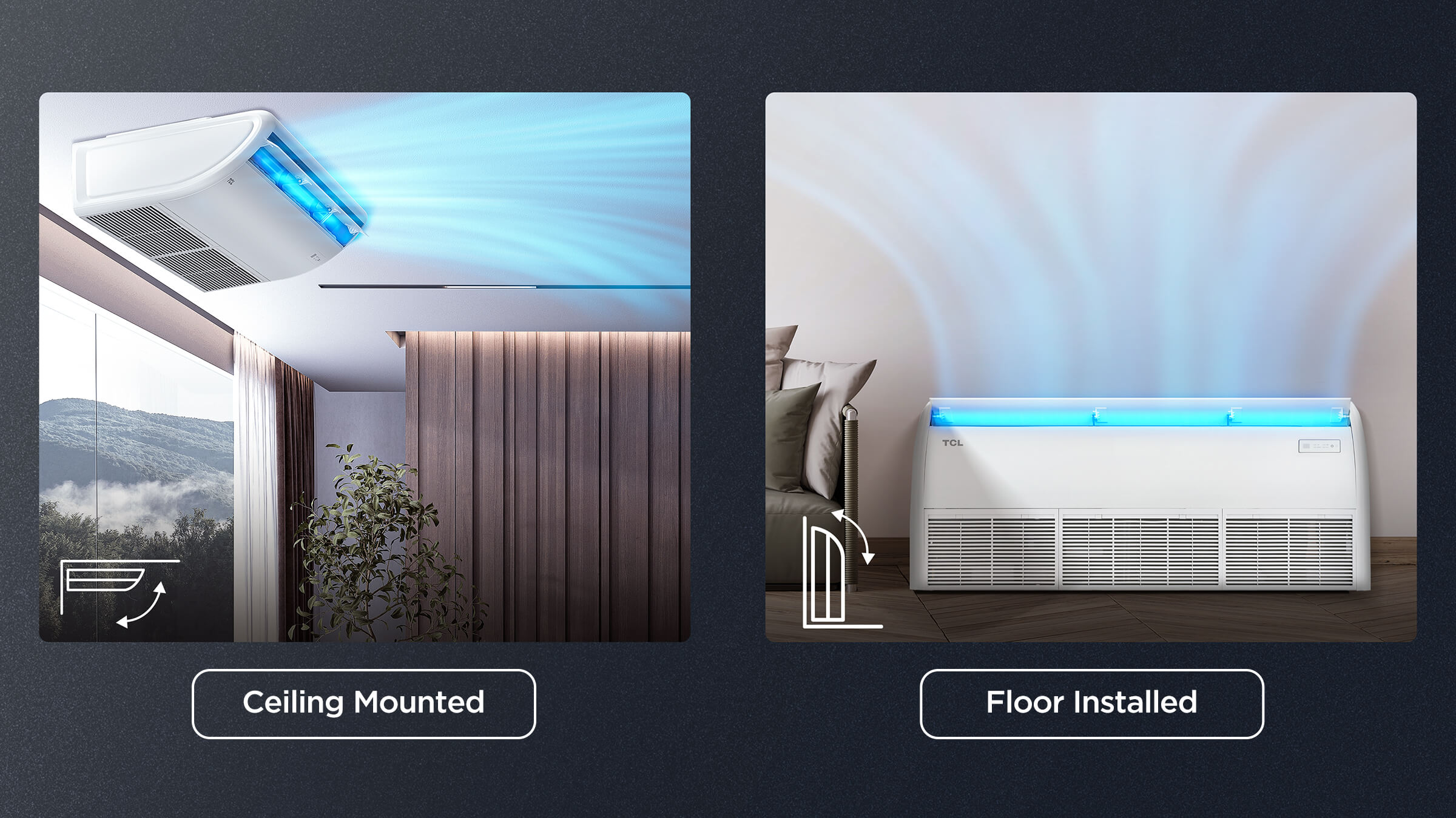 乐竟体育 CAC Ceiling Floor with Flexible Installation