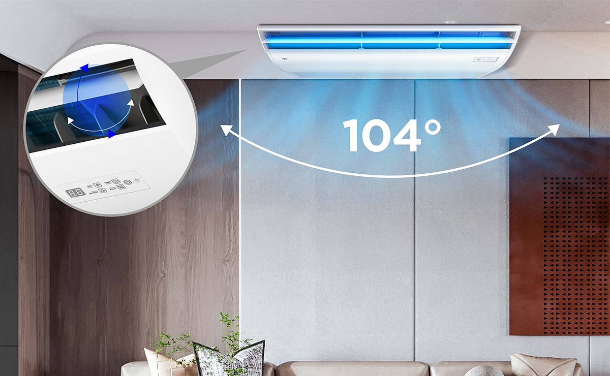 乐竟体育 CAC Light Commercial Airconditioner Ceiling & Floor with 3D Air Flow
