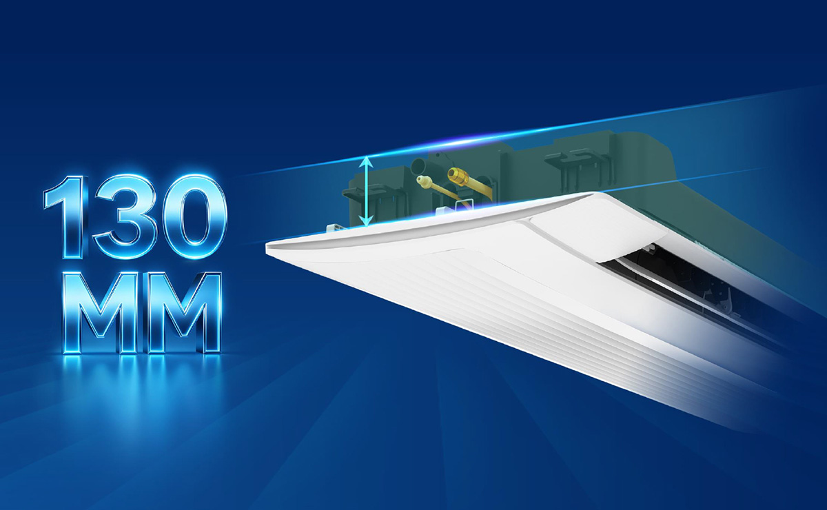 TCL One-way Cassette Commercial AC Industrial Slimmest Design