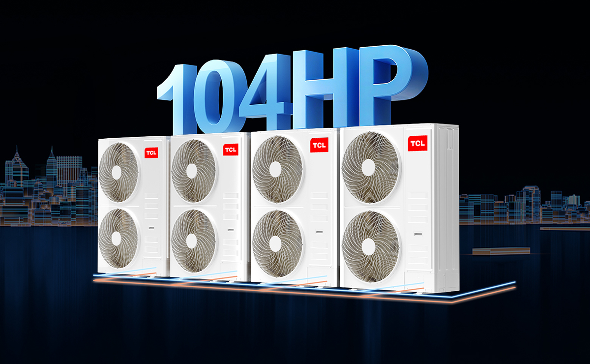 TCL TMV6+ Intelligent VRF Enhanced vapor injection technology
