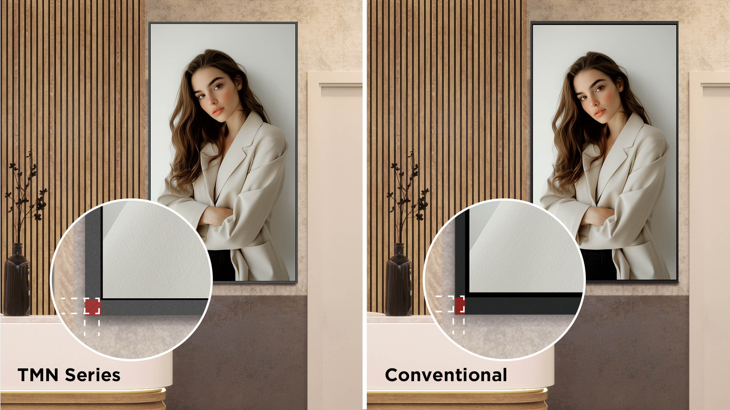 Excellent visibility and clarity