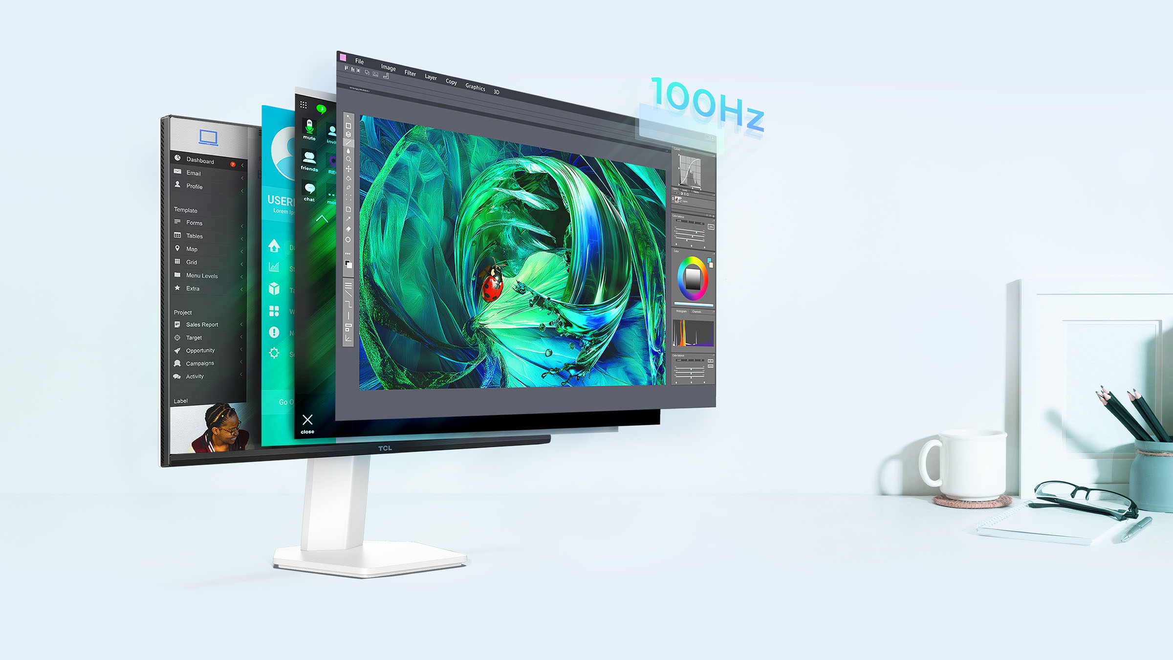 Monitors-TCL 24G54 QD-MiniLED Monitor | TCL Japan TCL 24G54 Mini