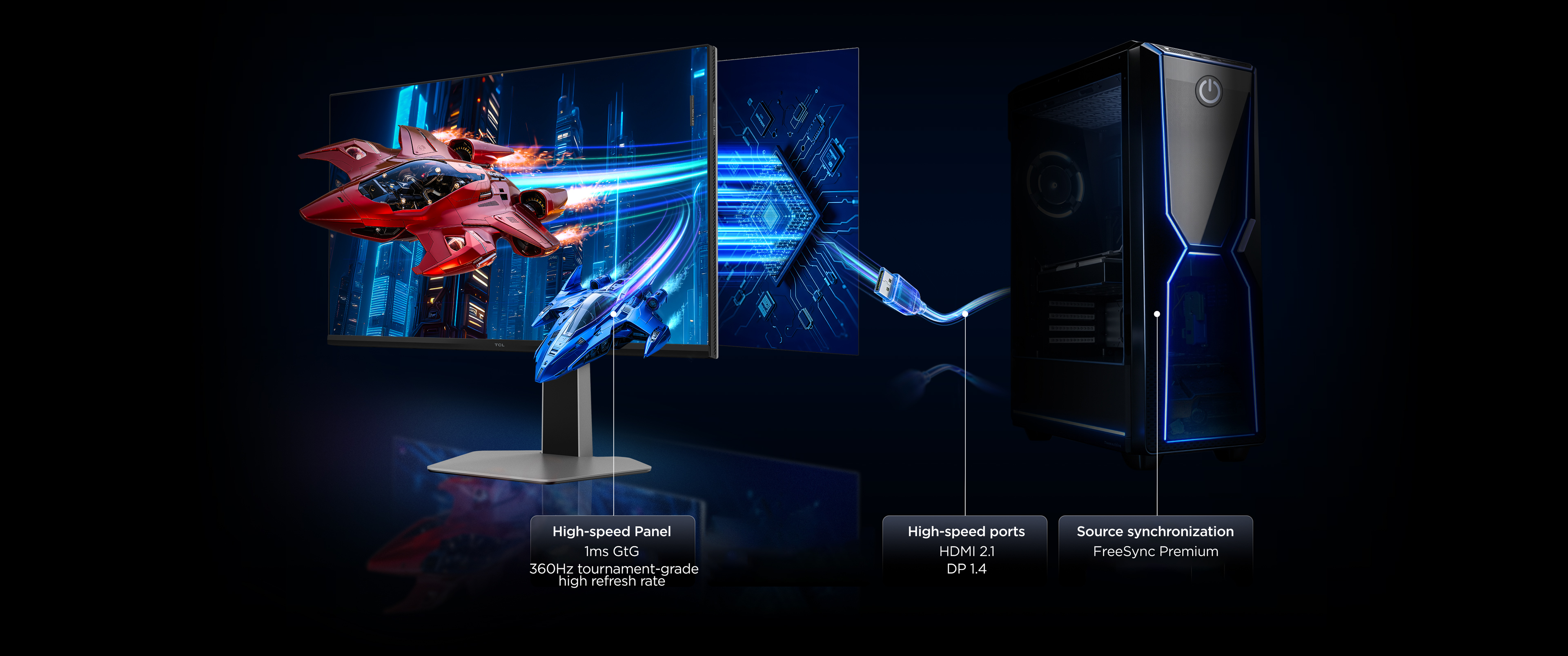 乐竟体育 25P2A Pro Monitor Lower Latency