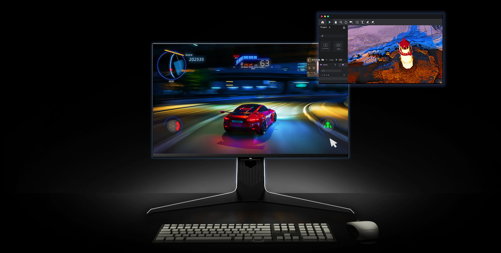 TCL Monitor 27R83U-4K QLED Monitor | TCL Global