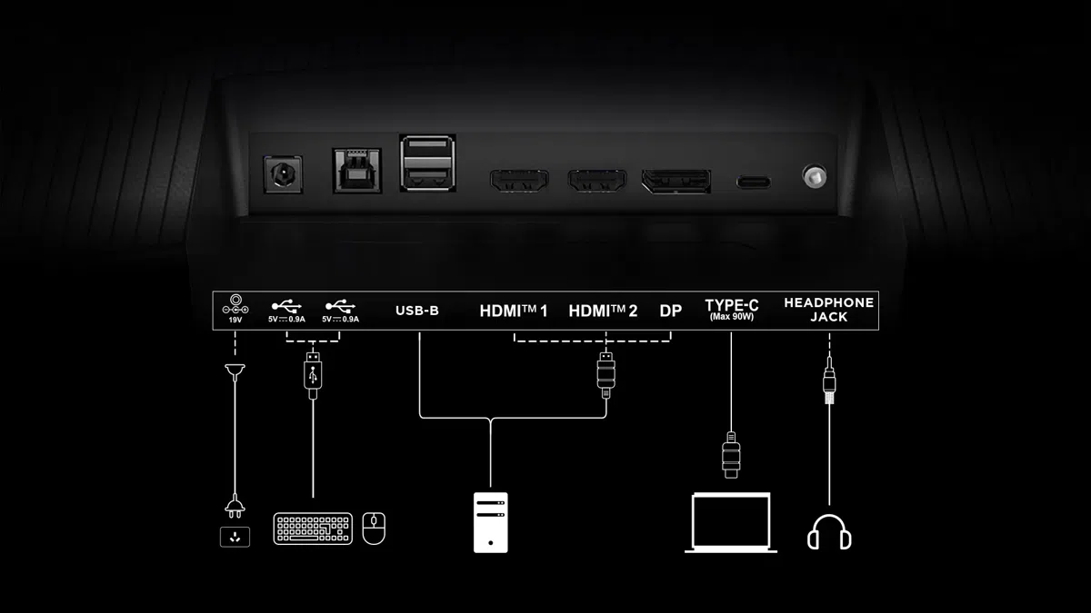 TCL 27R83U Monitor Industry-leading eye care certification
