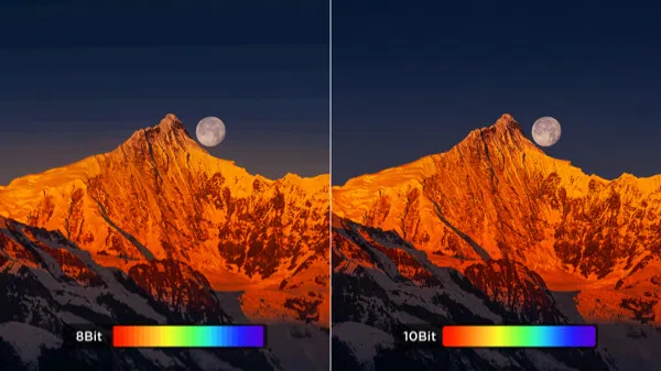 TCL 34R83Q Monitor can display 1.07 billion colors