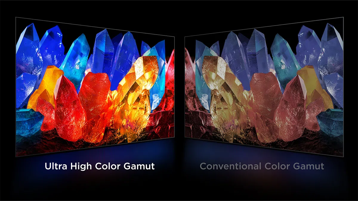 97% DCI-P3 Ultra High Color Gamut