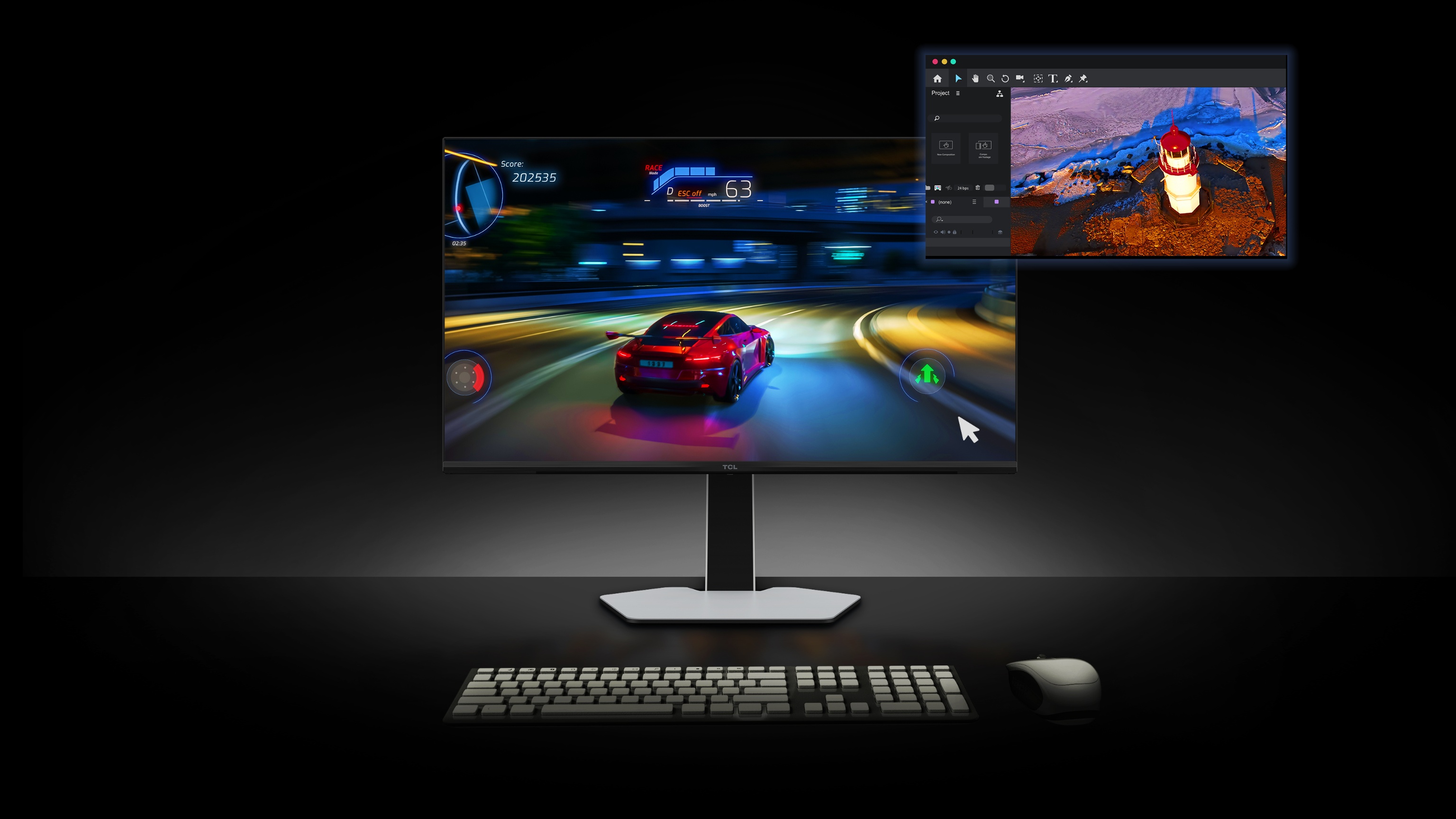 【HDR1400対応】TCL 32R84 パソコン用液晶モニター 32インチ TCL 32” R84 Series 4K UHD HDR QD-Mini LED Gaming Monitor (NEW