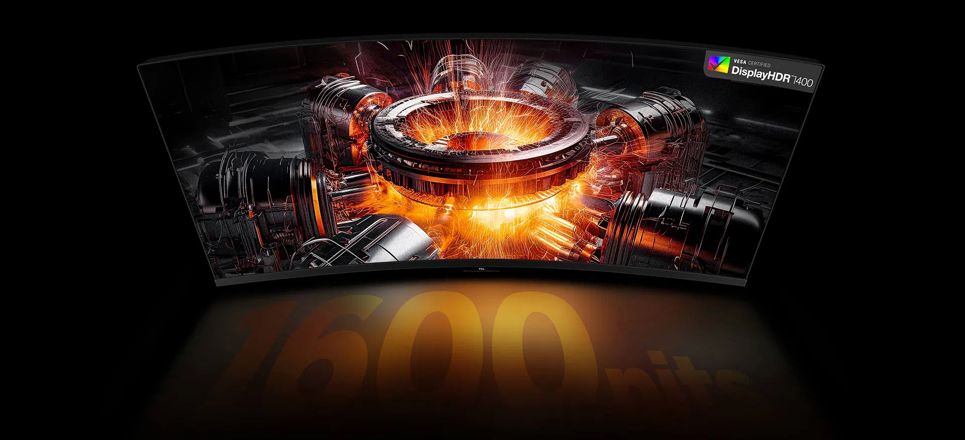 מסך מחשב גיימינג 34 Mini Led 34R83Q מבית TCL - TCL 34R83Q Monitor 1600 nits top level professional HDR certification