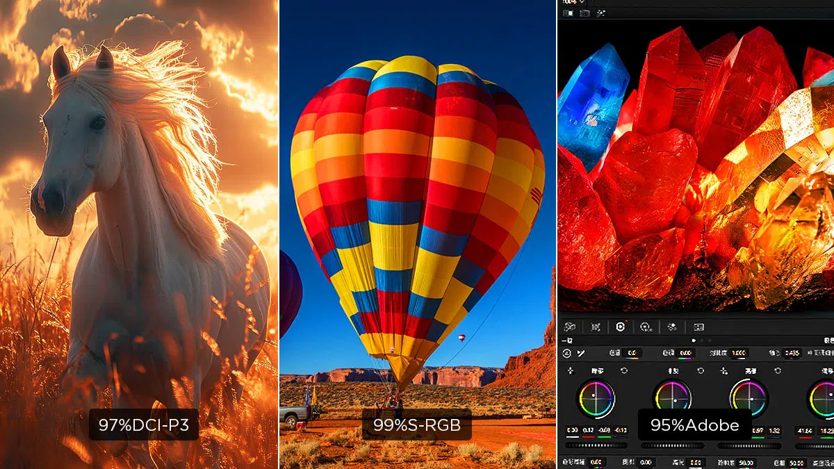 מסך מחשב גיימינג 34 Mini Led 34R83Q מבית TCL - TCL 34R83Q Monitor Supports three professional color modes