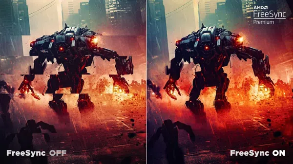 TCL 34R83Q Monitor dual-sync technology