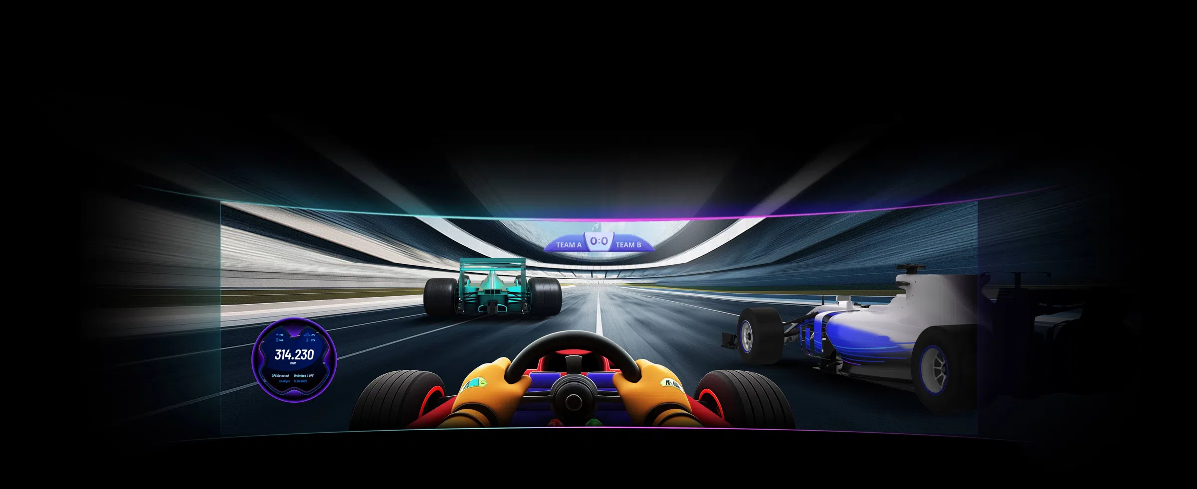 מסך מחשב גיימינג