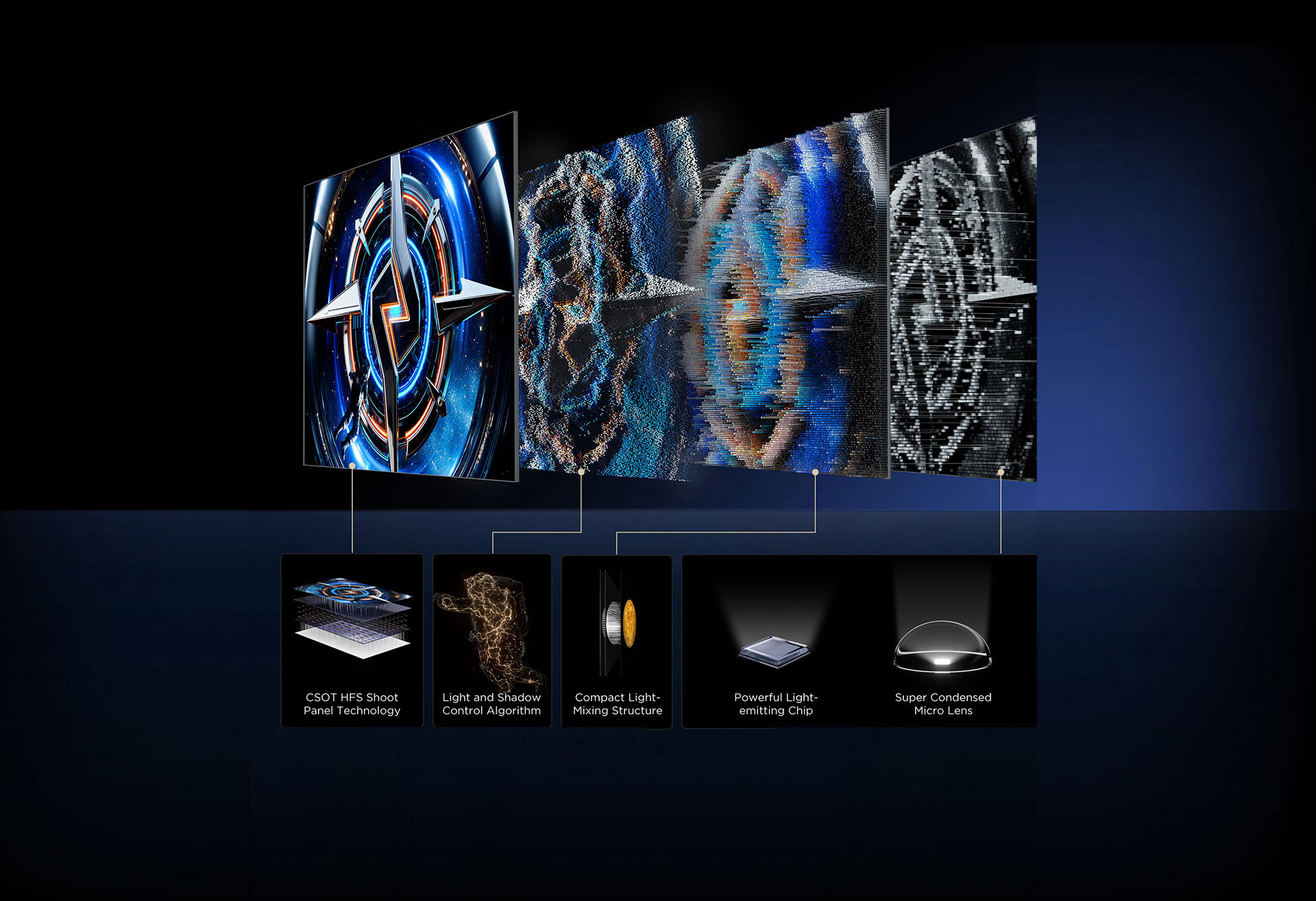 TCL 27C2A Monitor Precise Dimming Series with five technology breakthroughs