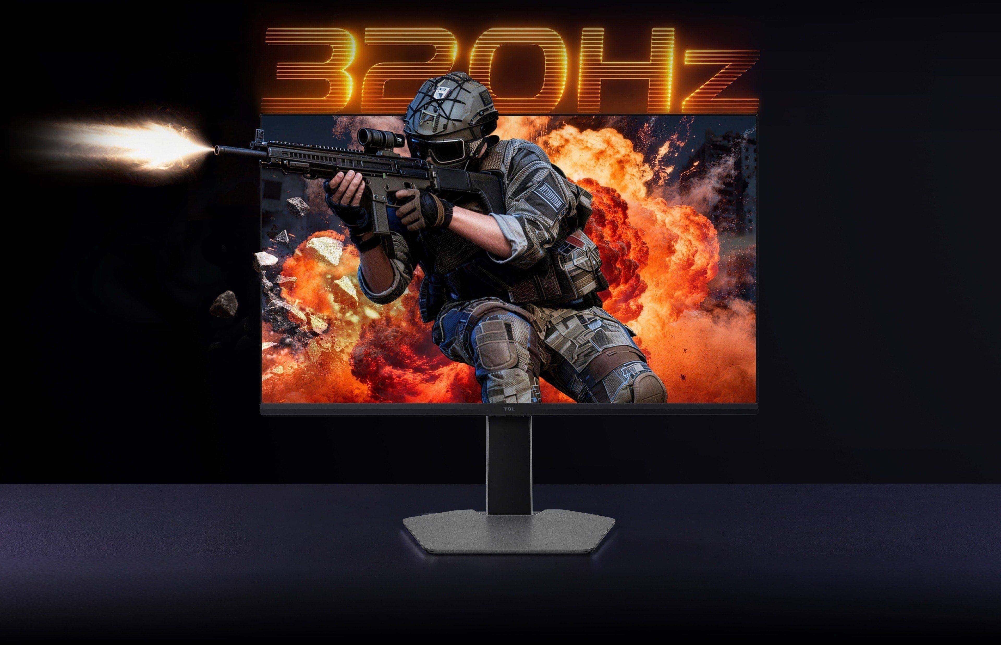 TCL 27P2A Pro Monitor QHD 320Hz Rapid High Refresh Rate