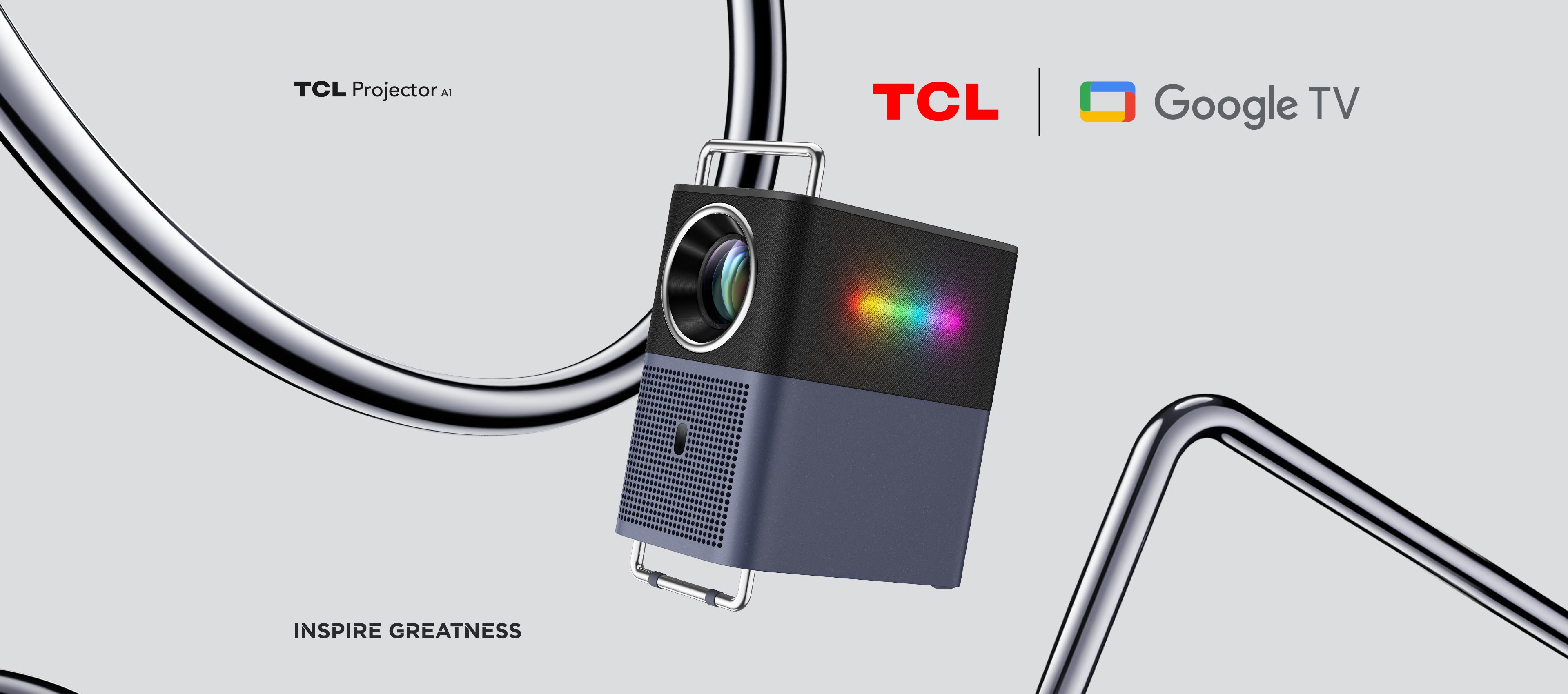 【新品】TCL Projector A1s A1SL5F Blue GTV TCL A1 1080p FHD Smart Projector with Google TV and Netflix