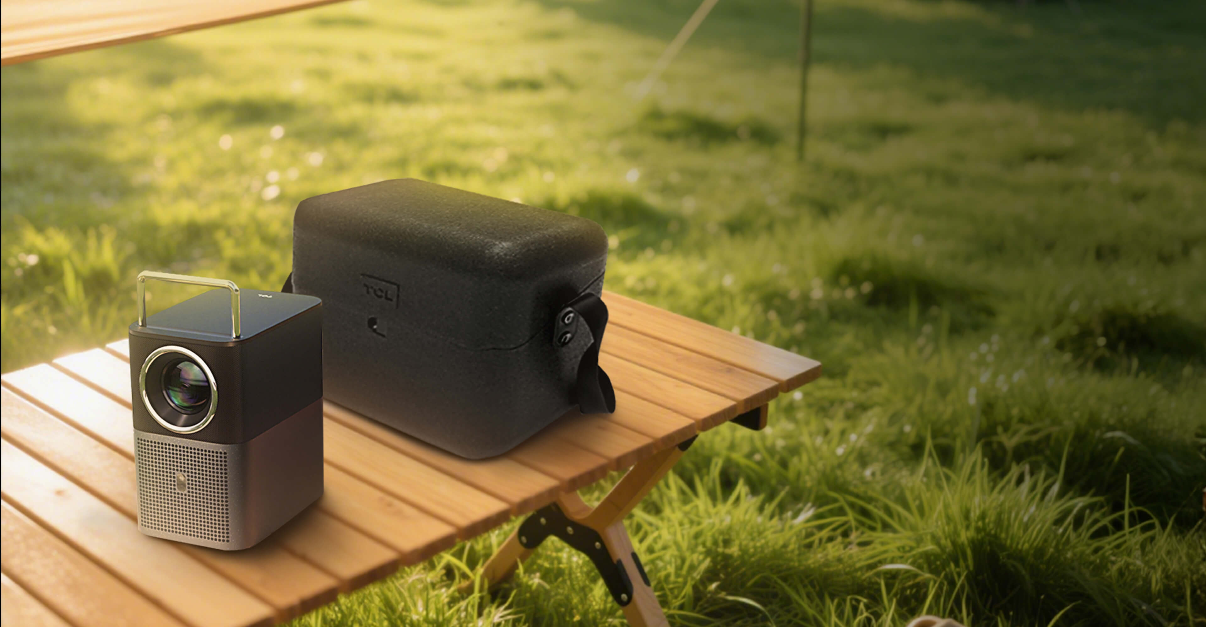 TCL PROJECTOR A1s Mini Projector Google TV Netflix Licensed | TCL