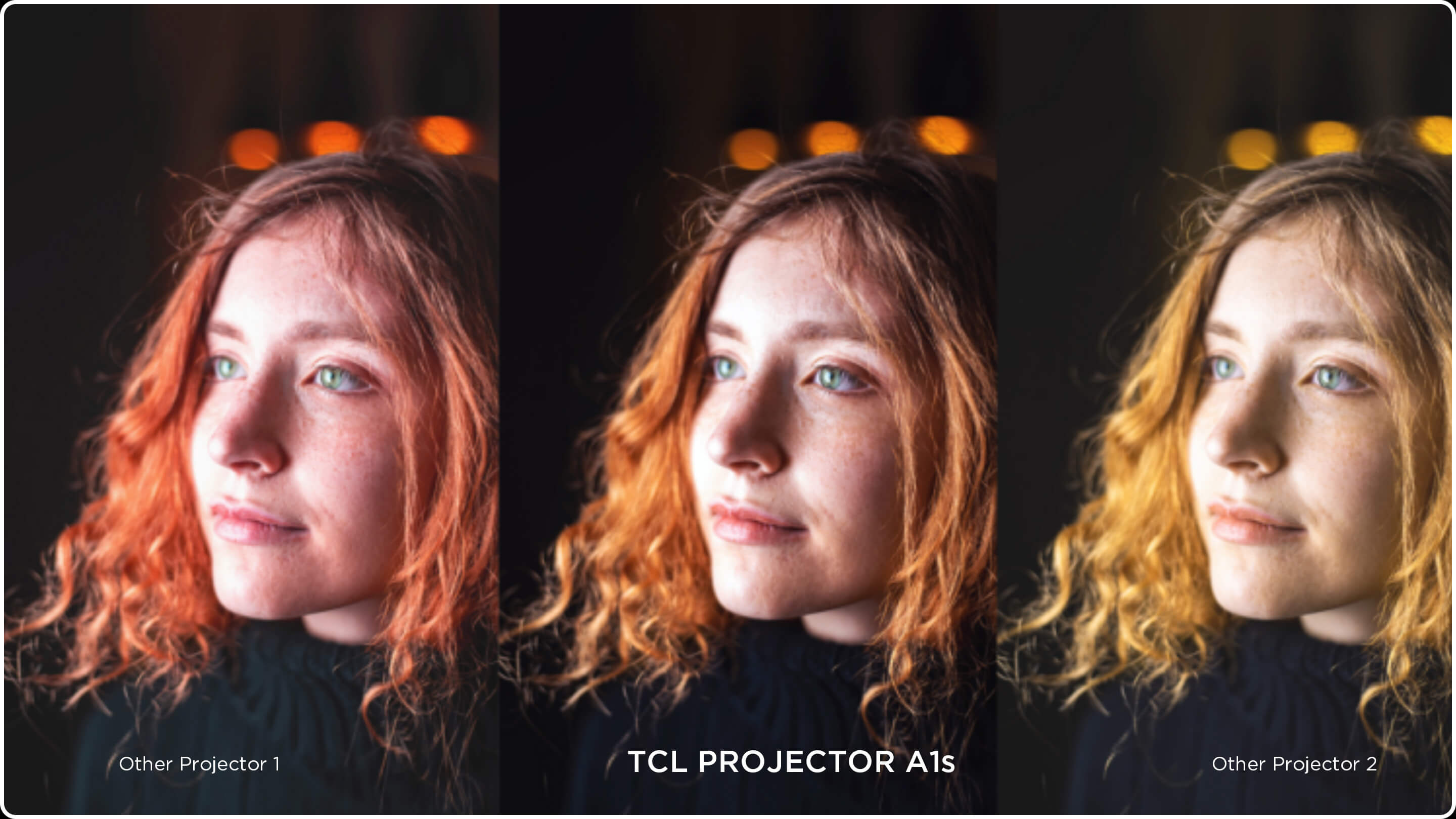 TCL PROJECTOR A1s Mini Projector Display Advantages