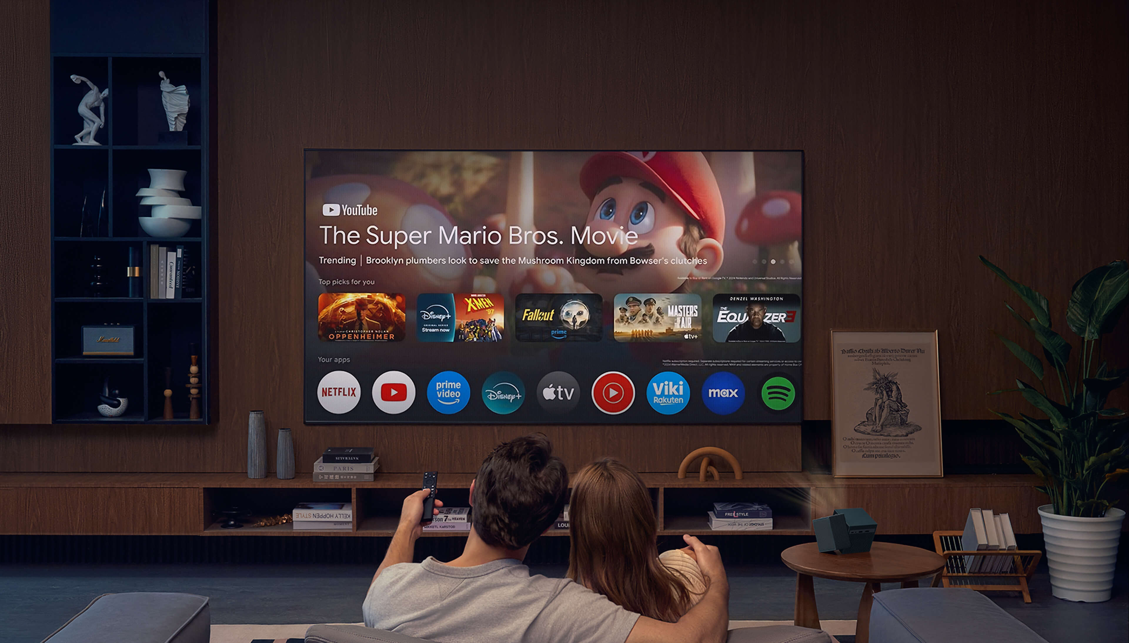 TCL PlayCube Pre-installed Google TV