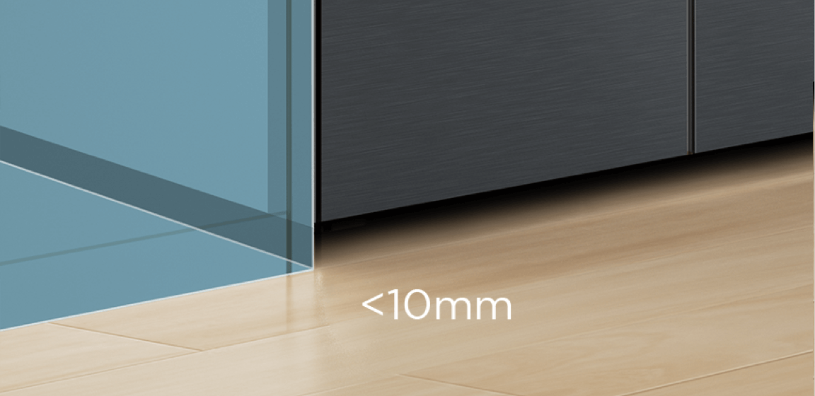LETOU - ��Ͷ Refrigerator reduces the distance to the cabinet