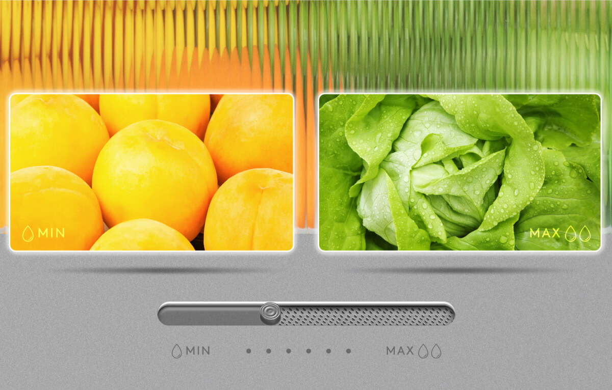 TCL Free Built-in Series Humidity Slide Crisper