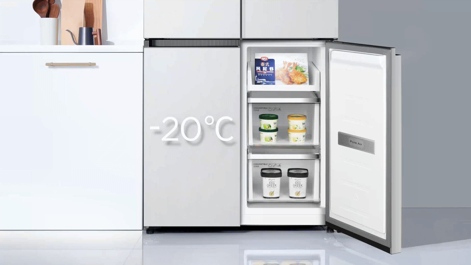 新品未開封 コンプリートセット Free! TCL C521CD-Multi Doors Refrigerator 521L | TCL Global