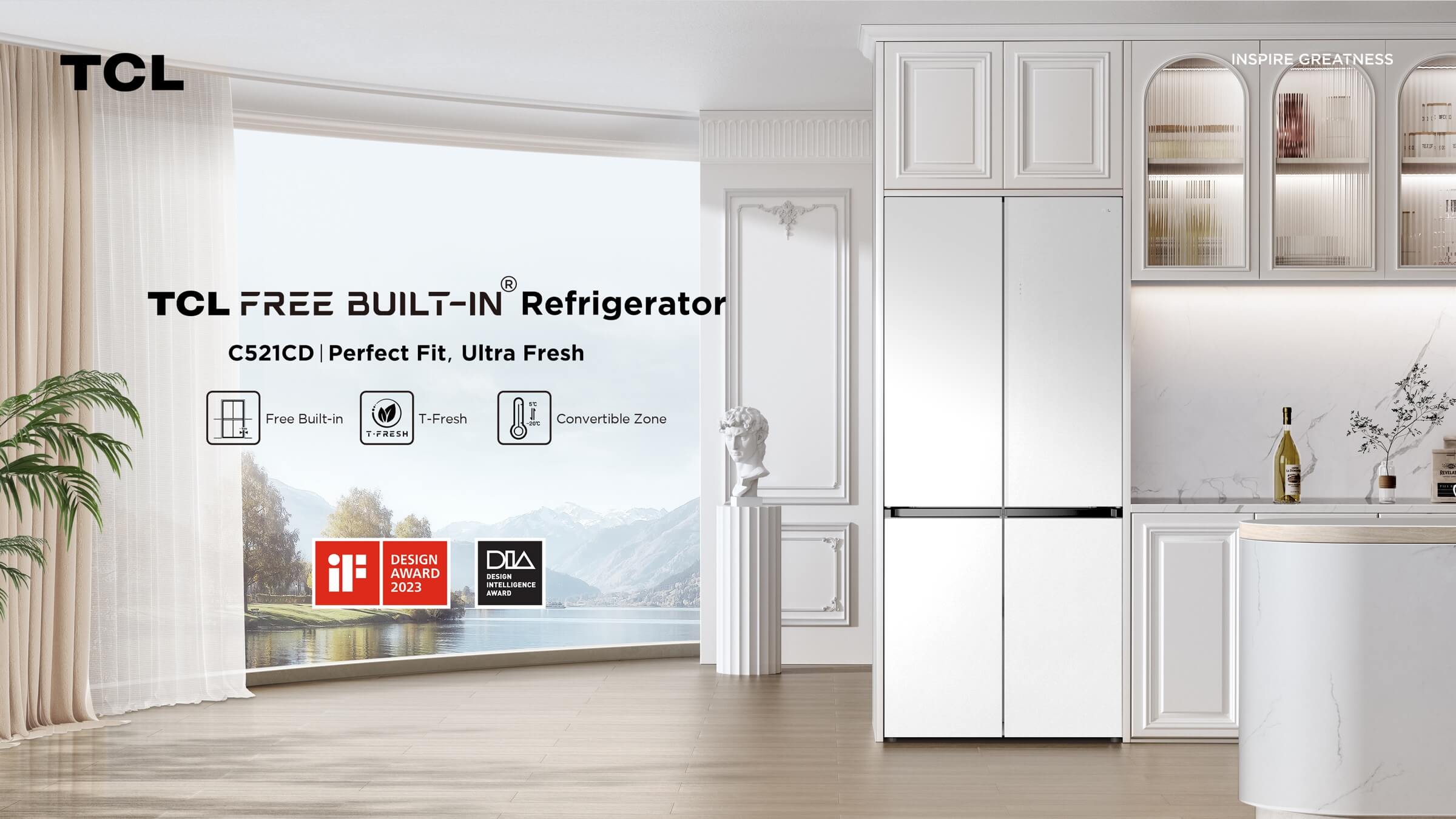 TCL C521CD-Multi Doors Refrigerator 521L | TCL Global