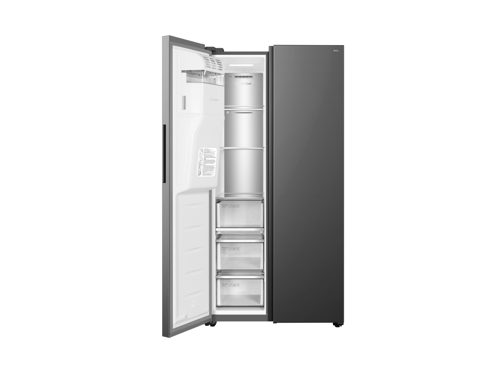 鍋島ページ TCL 3-in-1 Ice Maker Refrigerator C575SBIM | TCL Global
