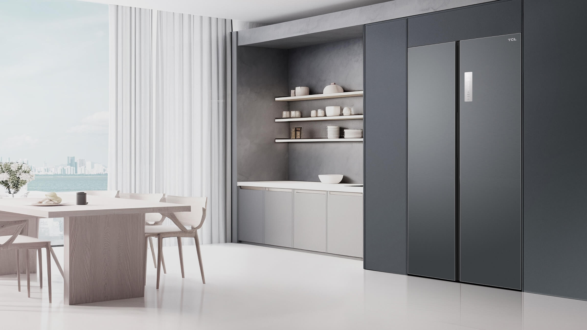 TCL C620SB Refrigerator Same Footprint Bigger Capacity