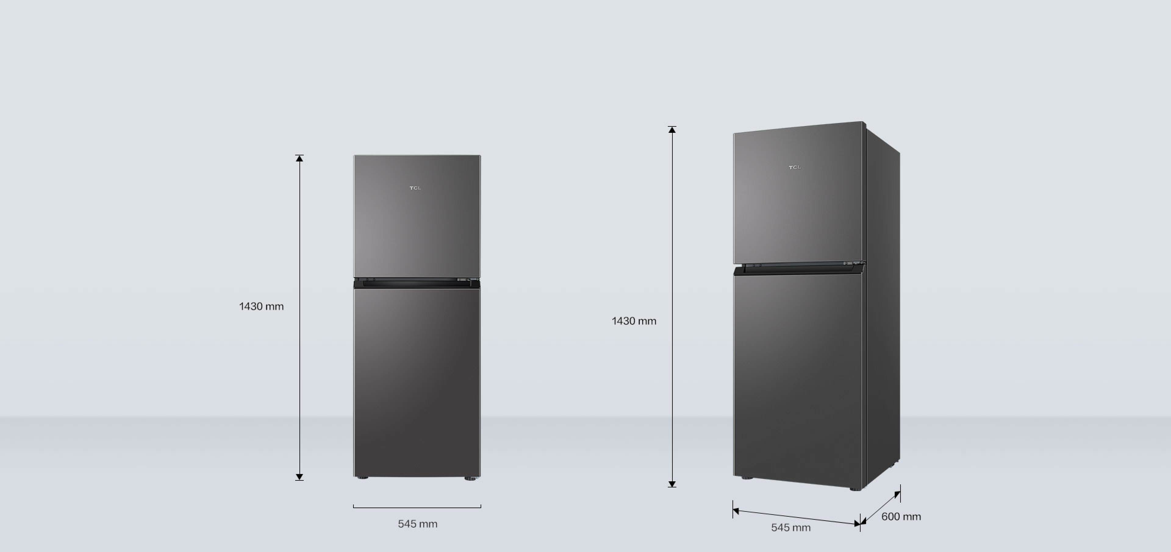LETOU - ��Ͷ P200TM Top Mount Freezer Dimensions