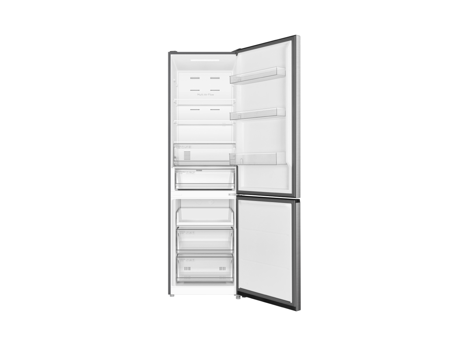 TCL 409L Two Door Bottom Mount Refrigerator P409BF