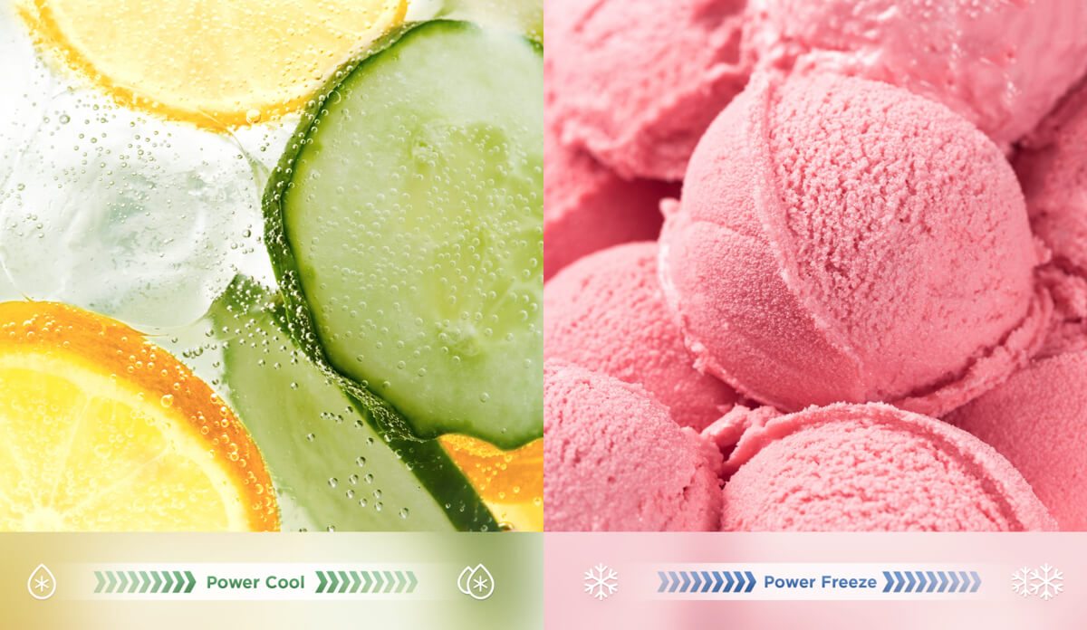 TCL P456BF Refrigerator Power Cool & Power Freeze