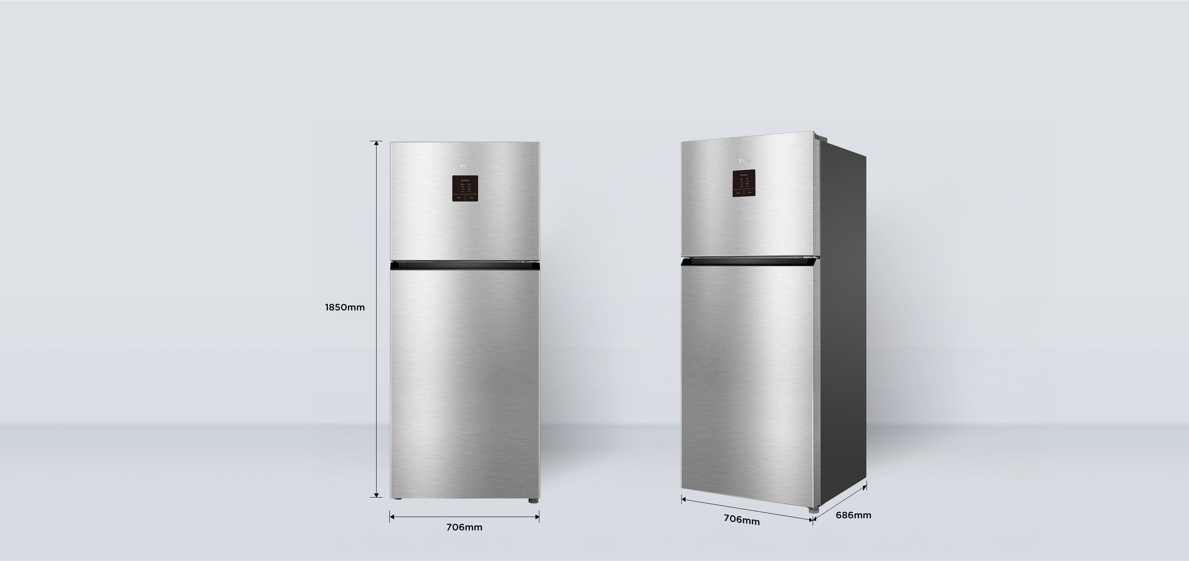 LETOU - ��Ͷ P465TM Top Mount Refrigerator dimensions 