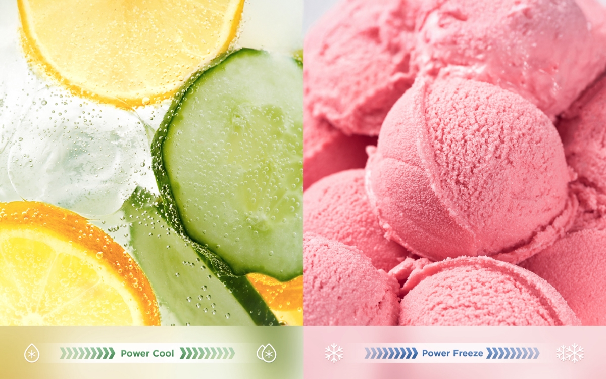 TCL P595FD Refrigerator Power Cool & Freeze Function