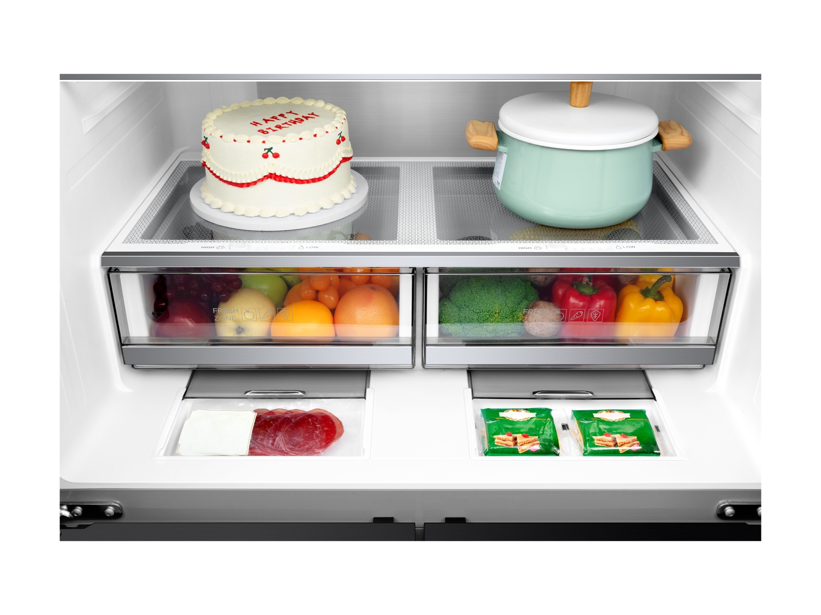 TCL P610CD Multi-Door No-Frost Refrigerator | TCL Global