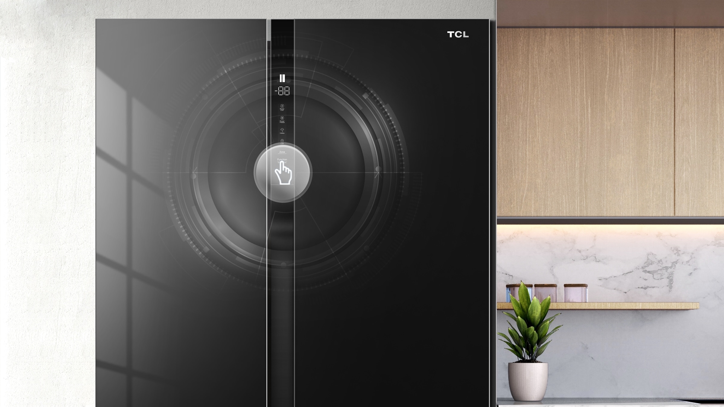 TCLP692SBBG 521L 2 Doors REFRIGERATOR-NO FROST; available in kenya at the best price in narobi cbd