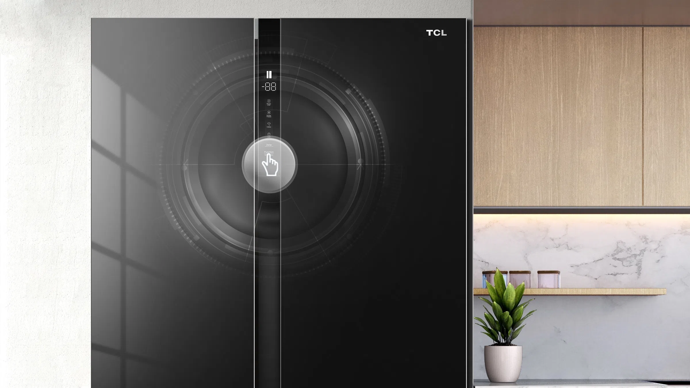 TCLP692SBBG 521L 2 Doors REFRIGERATOR-NO FROST; available in kenya at the best price in narobi cbd
